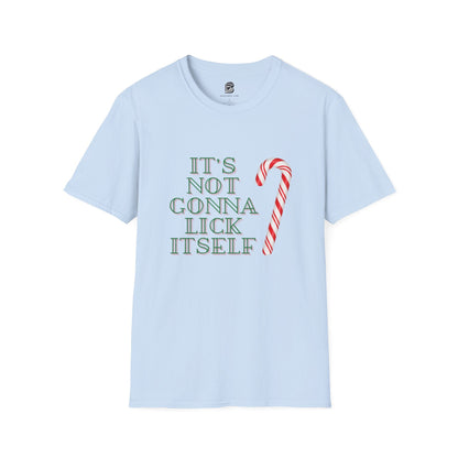Candy Cane Lick Itself Christmas Unisex Shirt - BRAZEN BUY thsirt shirt