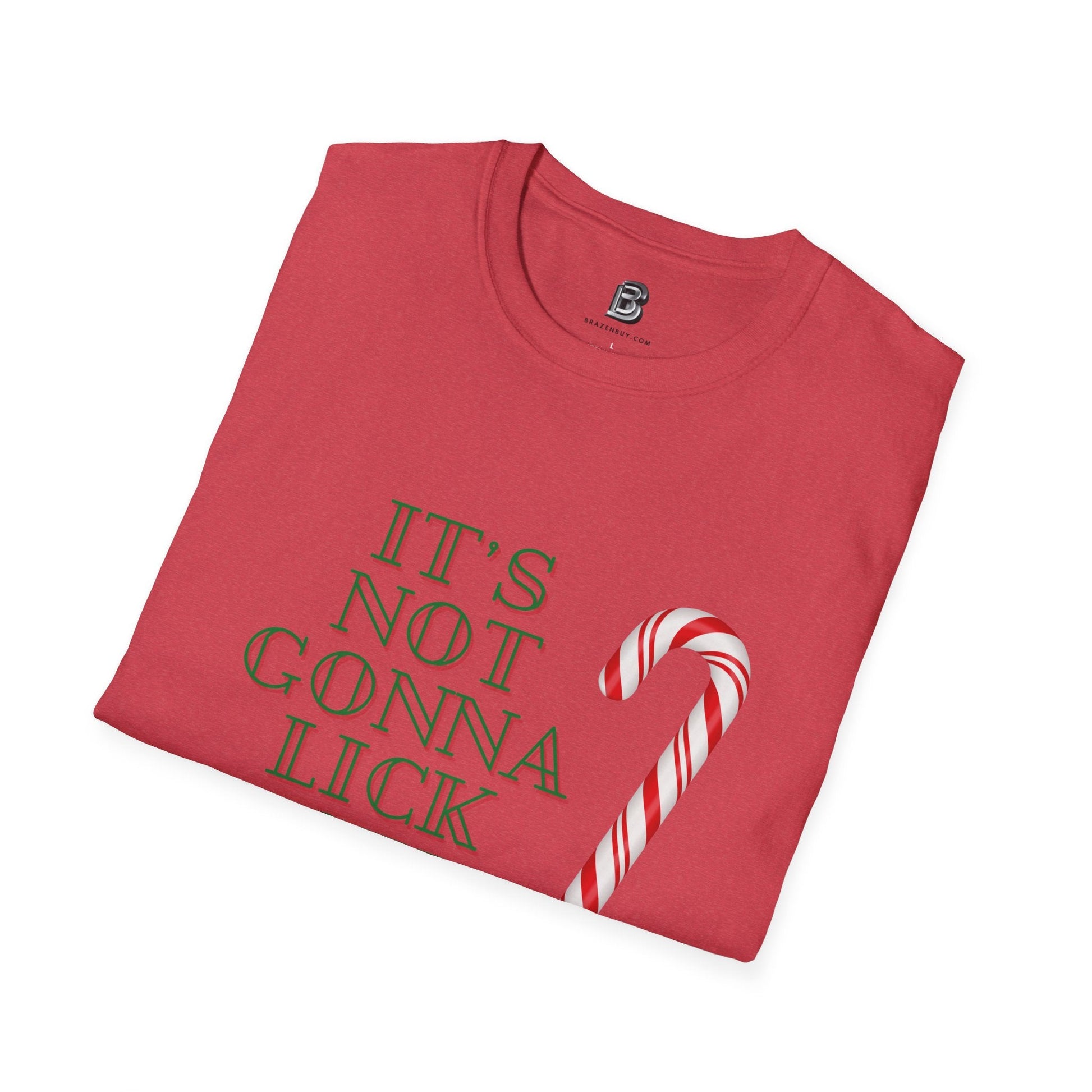 Candy Cane Lick Itself Christmas Unisex Shirt - BRAZEN BUY thsirt shirt