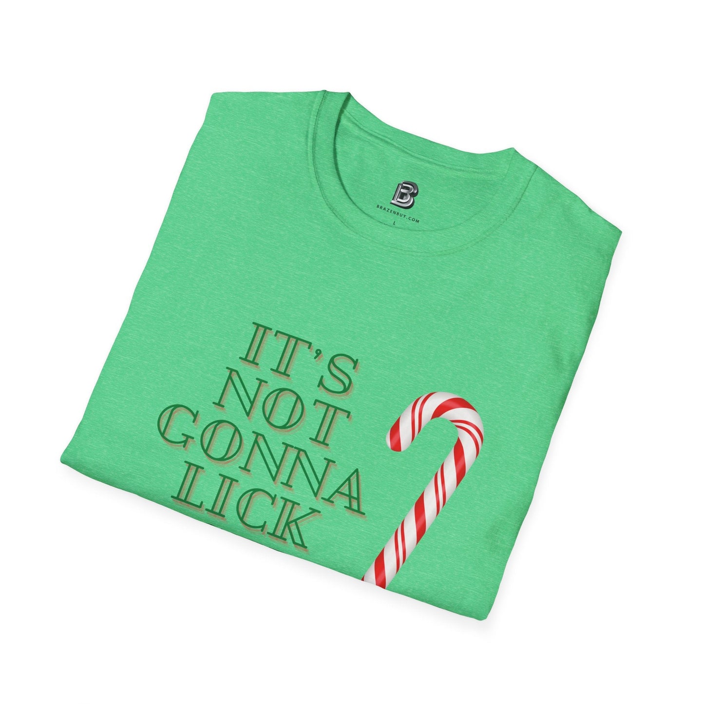 Candy Cane Lick Itself Christmas Unisex Shirt - BRAZEN BUY thsirt shirt