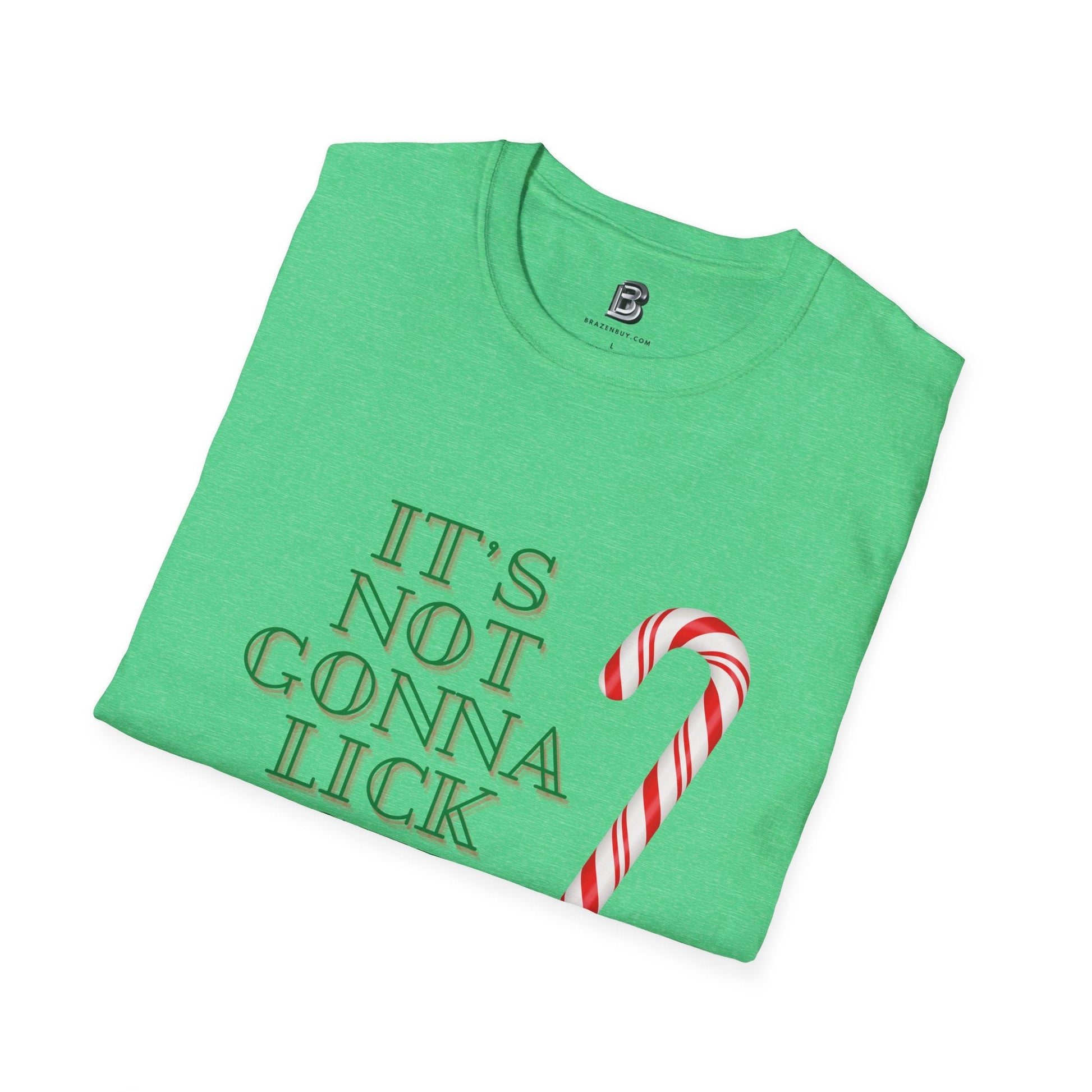 Candy Cane Lick Itself Christmas Unisex Shirt - BRAZEN BUY thsirt shirt