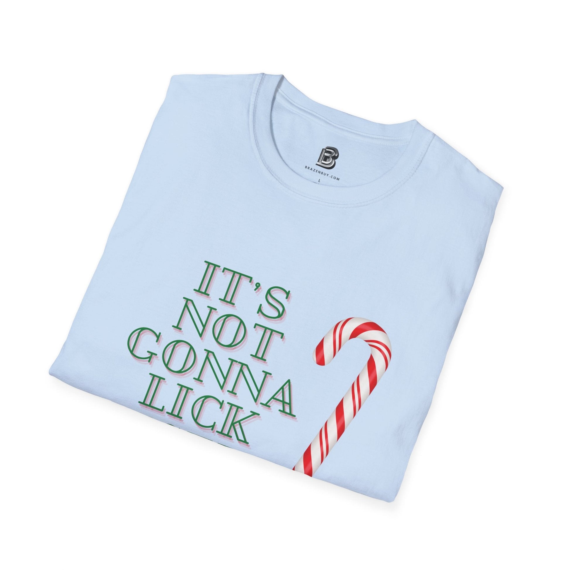 Candy Cane Lick Itself Christmas Unisex Shirt - BRAZEN BUY thsirt shirt
