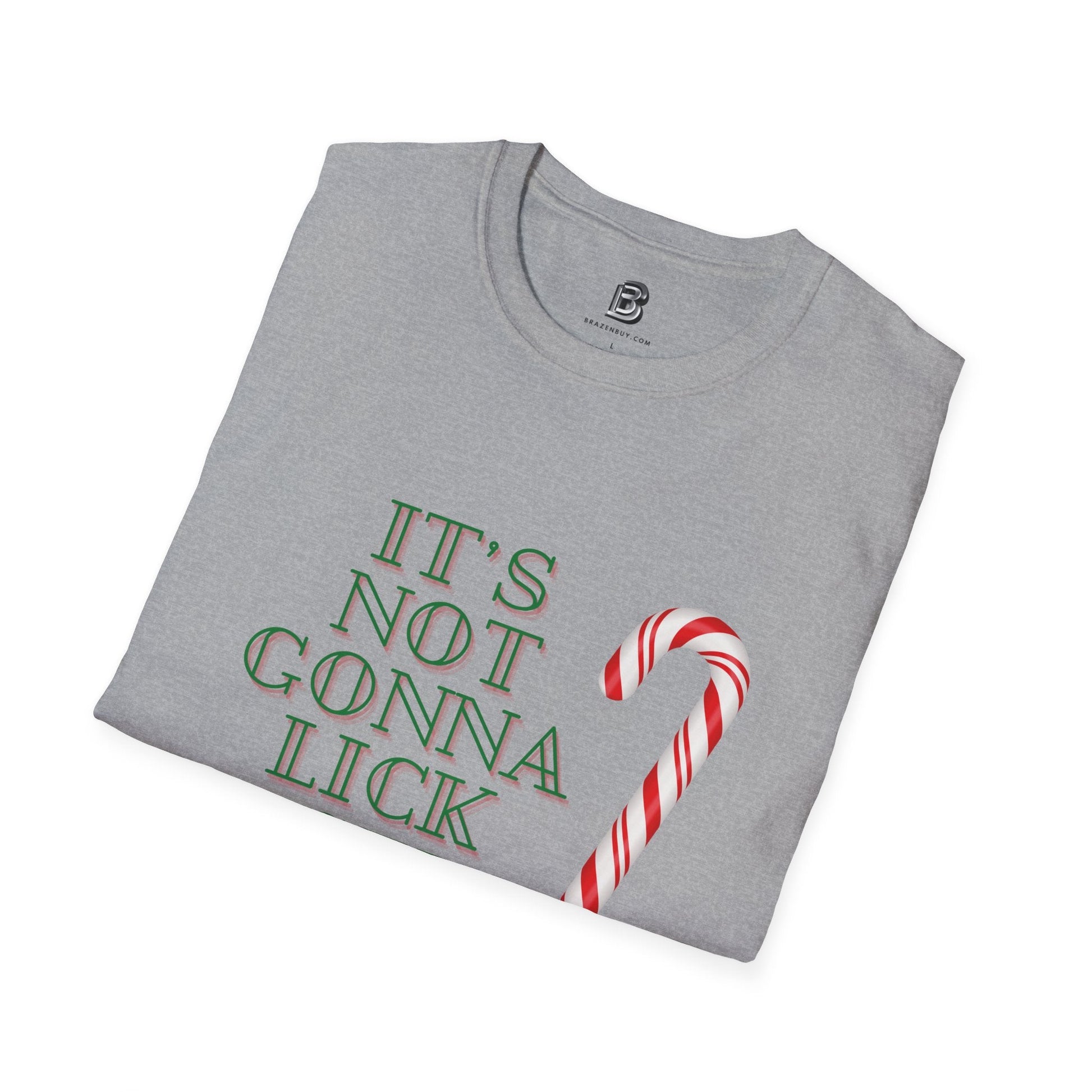 Candy Cane Lick Itself Christmas Unisex Shirt - BRAZEN BUY thsirt shirt