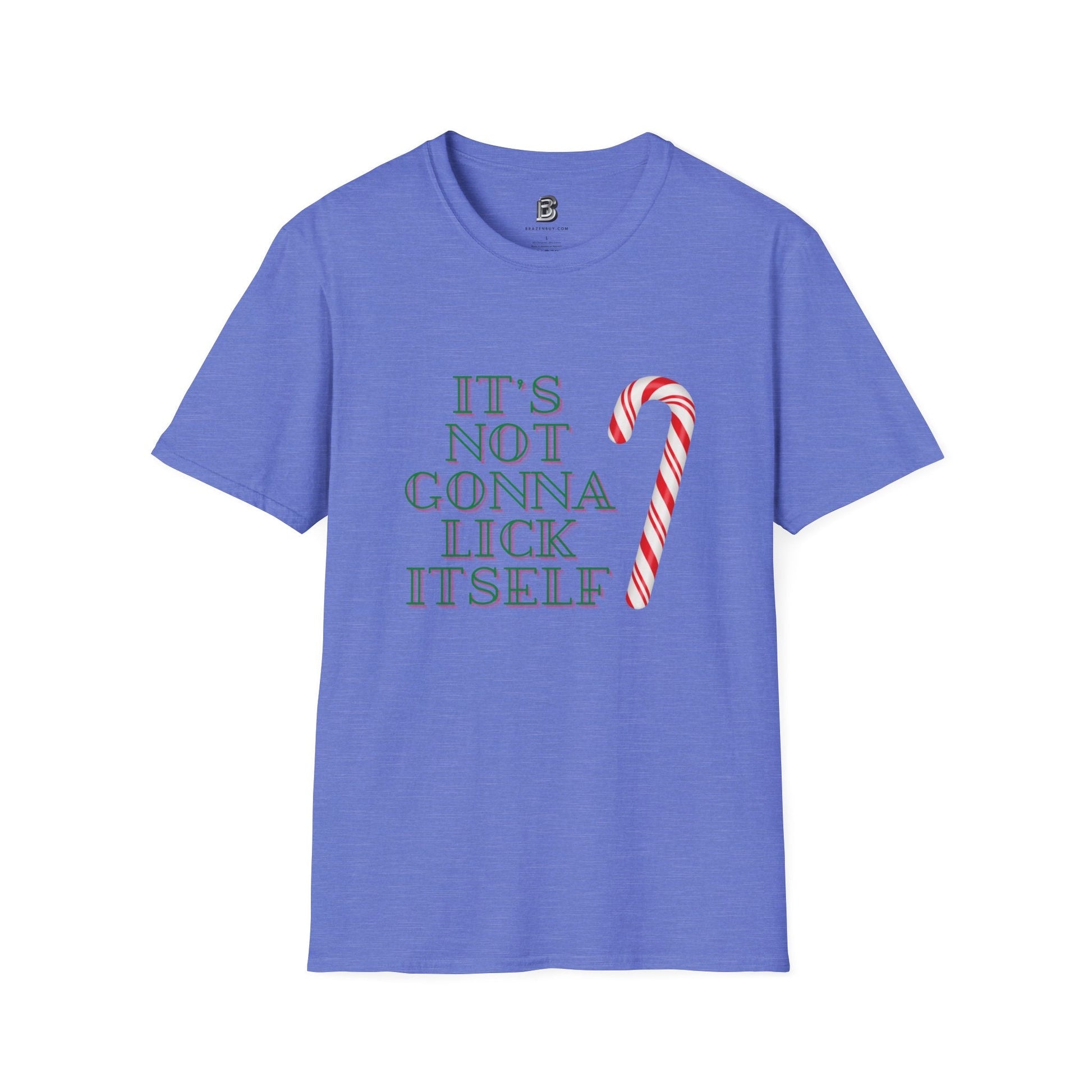 Candy Cane Lick Itself Christmas Unisex Shirt - BRAZEN BUY thsirt shirt