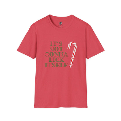 Candy Cane Lick Itself Christmas Unisex Shirt - BRAZEN BUY thsirt shirt