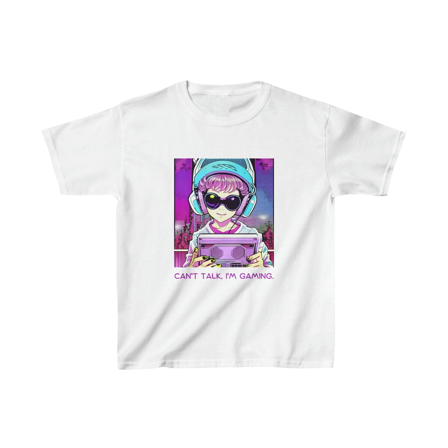 Can't Talk, I'm Gaming Kids TShirt - BRAZEN BUY thsirt shirt