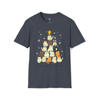 Cat Christmas Tree Unisex Shirt - BRAZEN BUY thsirt shirt