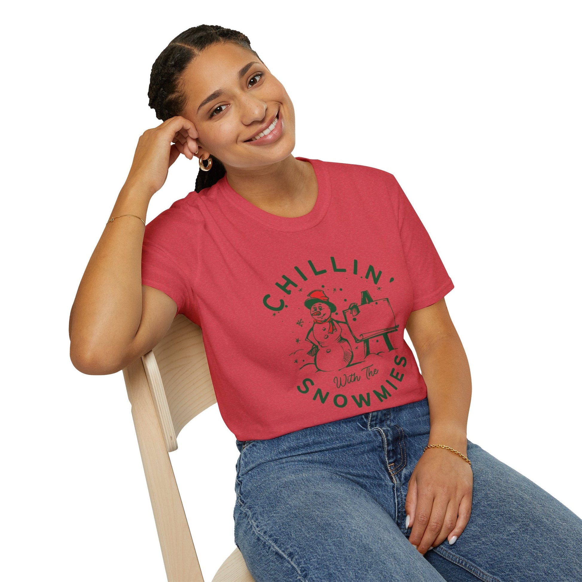 Chillin' With The Snomies Christmas Unisex Shirt - BRAZEN BUY thsirt shirt