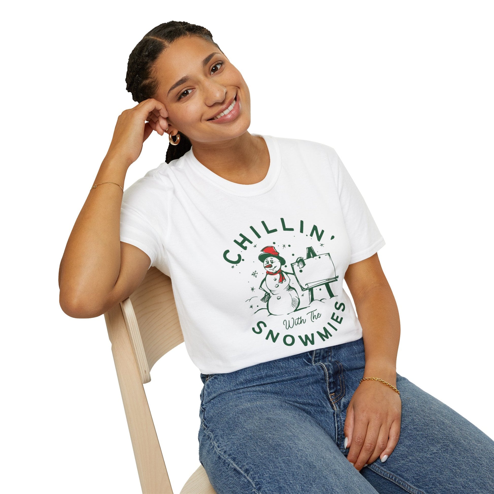 Chillin' With The Snomies Christmas Unisex Shirt - BRAZEN BUY thsirt shirt