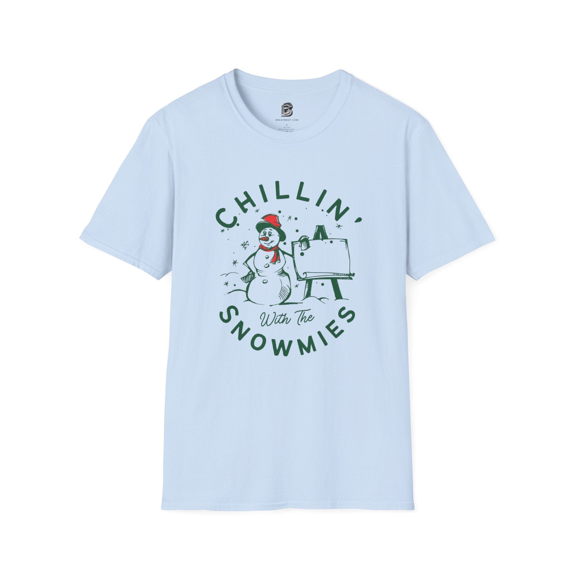 Chillin' With The Snomies Christmas Unisex Shirt - BRAZEN BUY thsirt shirt
