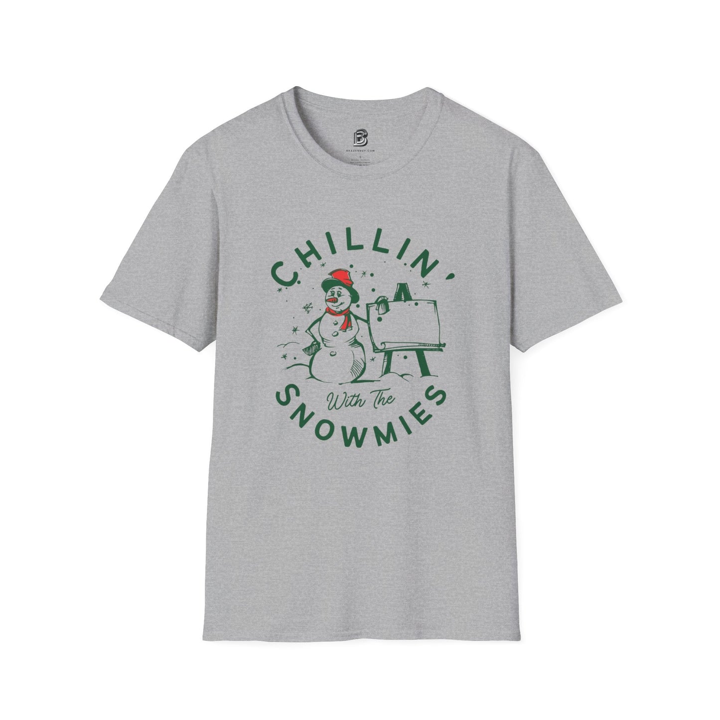 Chillin' With The Snomies Christmas Unisex Shirt - BRAZEN BUY thsirt shirt