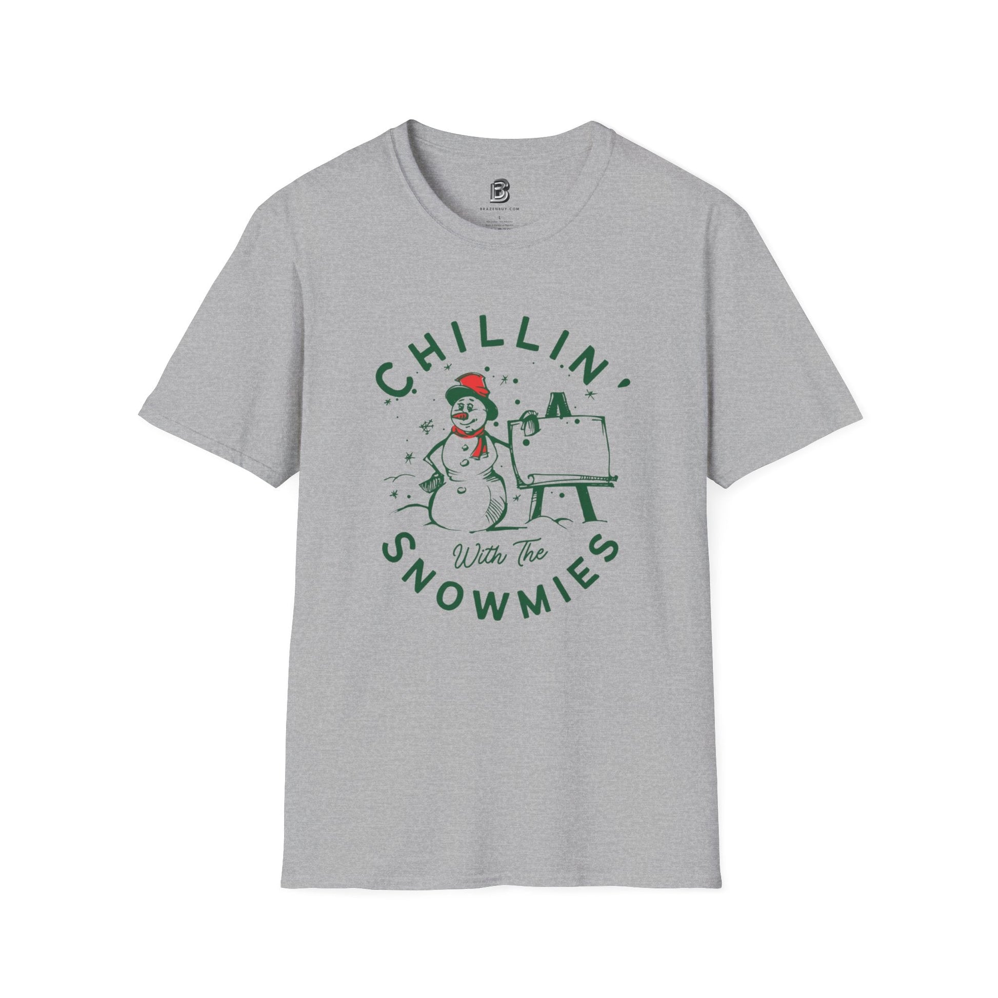 Chillin' With The Snomies Christmas Unisex Shirt - BRAZEN BUY thsirt shirt