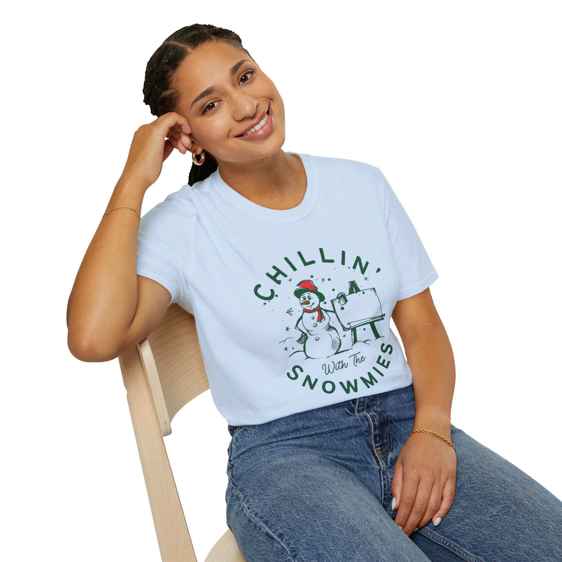 Chillin' With The Snomies Christmas Unisex Shirt - BRAZEN BUY thsirt shirt