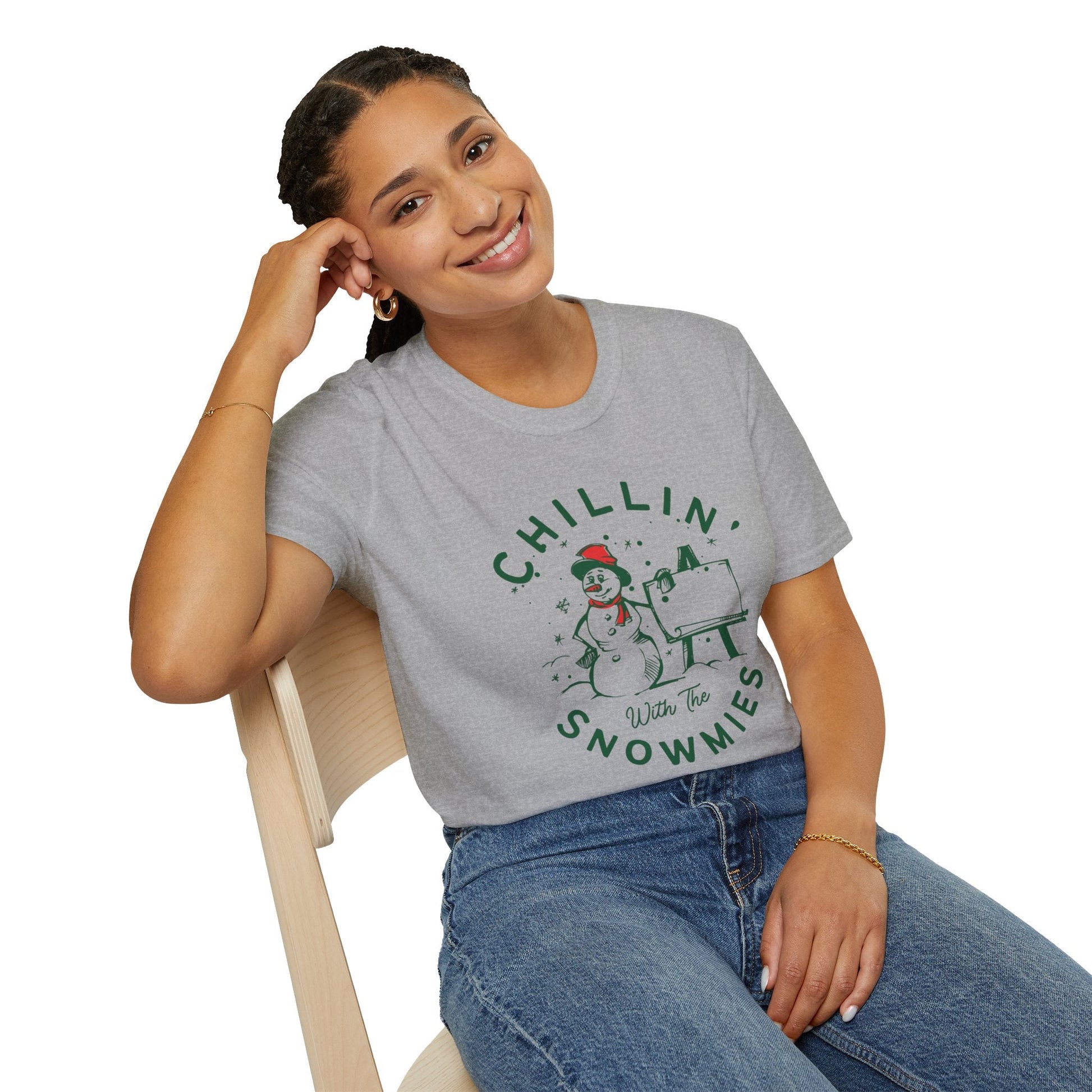 Chillin' With The Snomies Christmas Unisex Shirt - BRAZEN BUY thsirt shirt