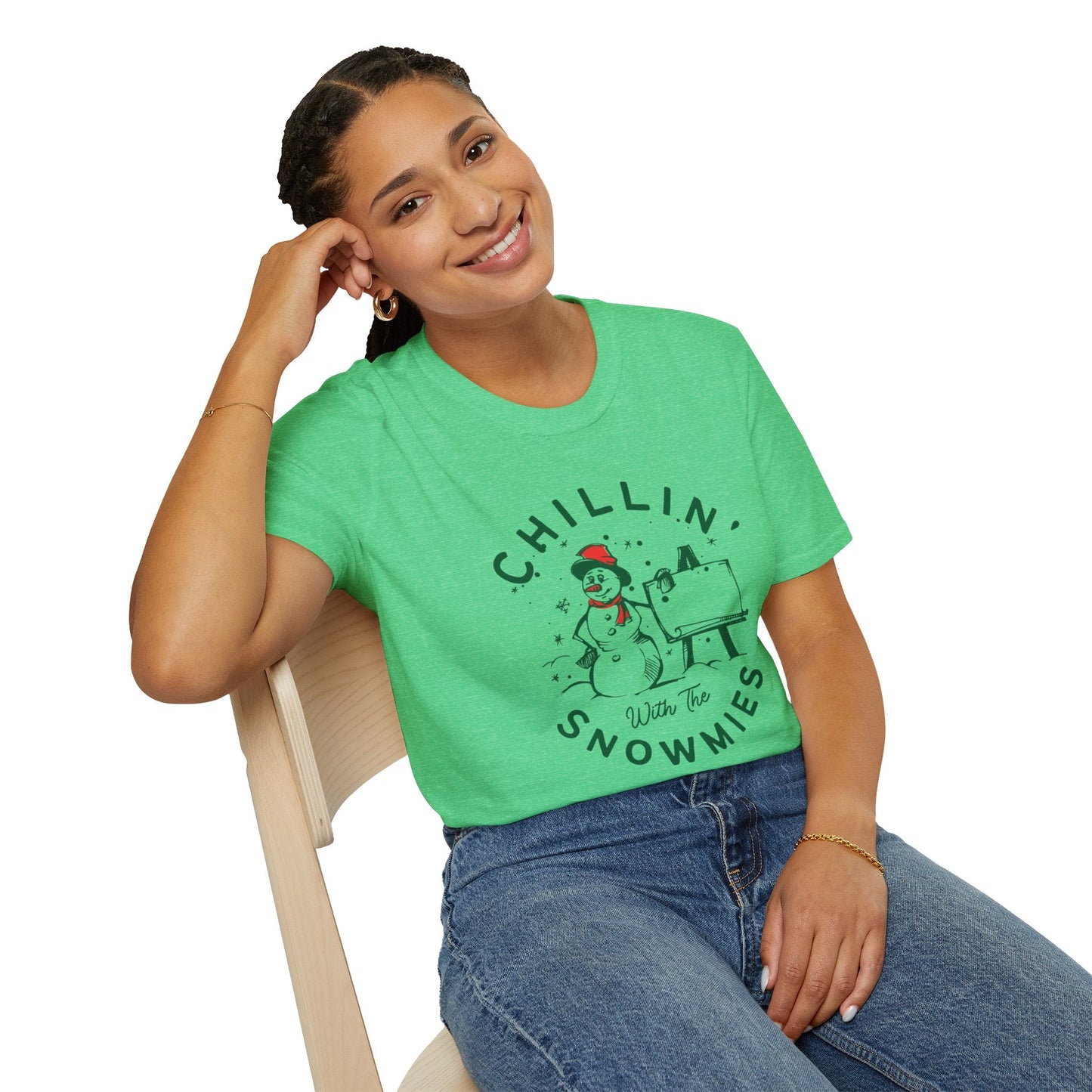Chillin' With The Snomies Christmas Unisex Shirt - BRAZEN BUY thsirt shirt