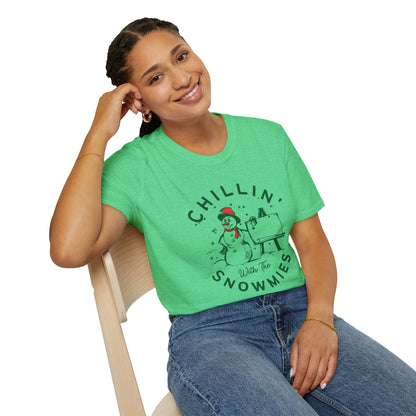 Chillin' With The Snomies Christmas Unisex Shirt - BRAZEN BUY thsirt shirt