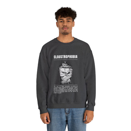Claustrophobia Fear of Restraint Halloween Sweatshirt - BRAZEN BUY thsirt shirt