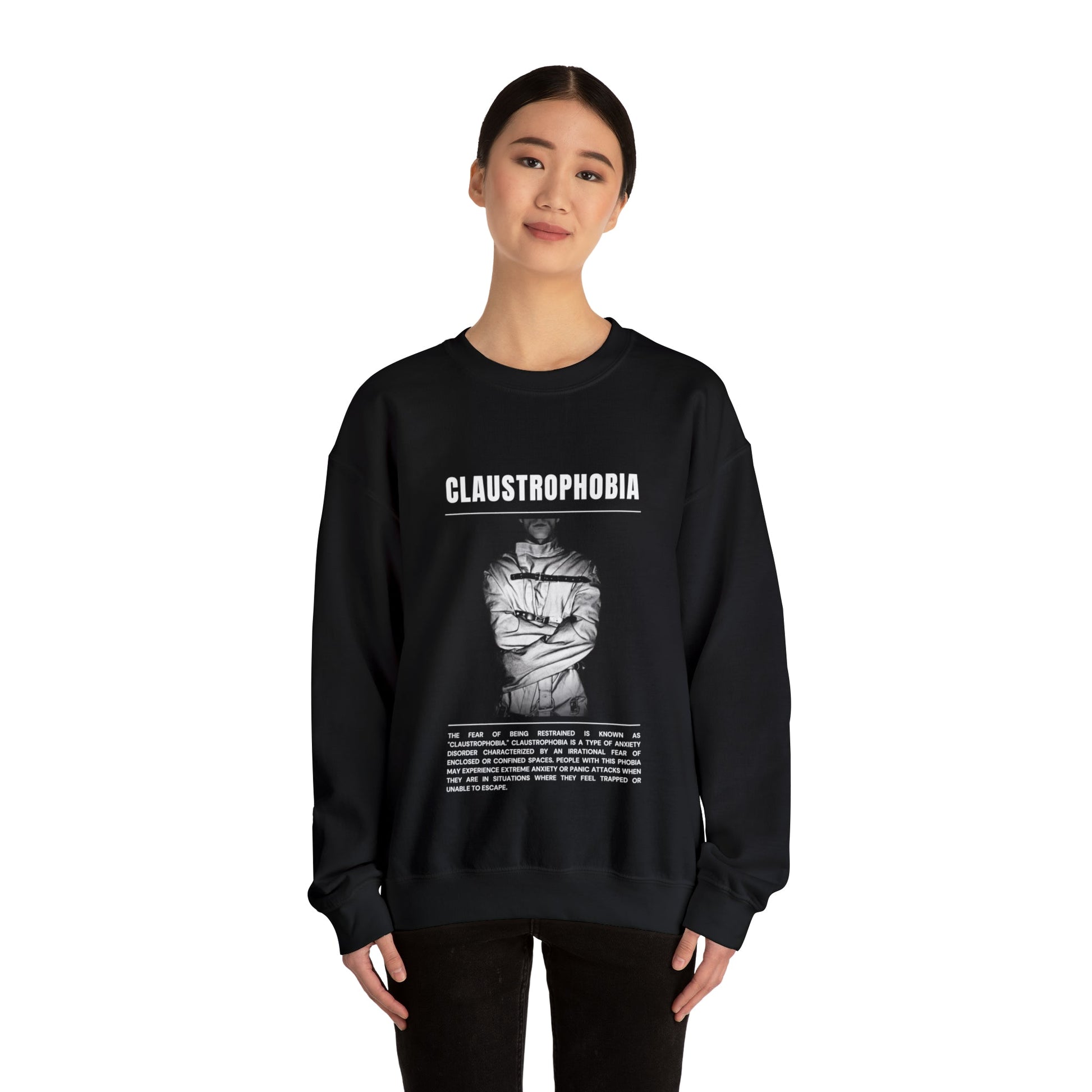 Claustrophobia Fear of Restraint Halloween Sweatshirt - BRAZEN BUY thsirt shirt