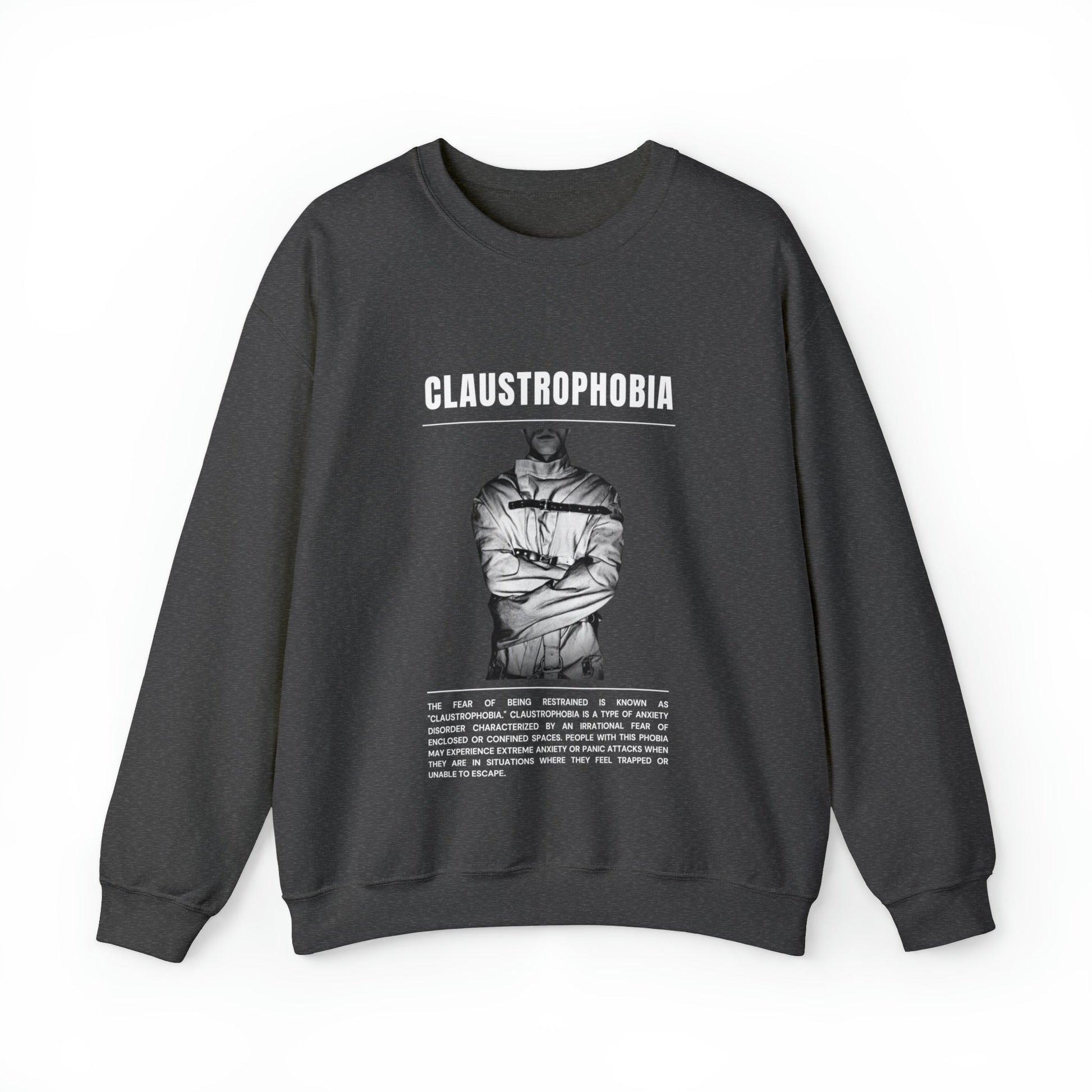 Claustrophobia Fear of Restraint Halloween Sweatshirt - BRAZEN BUY thsirt shirt
