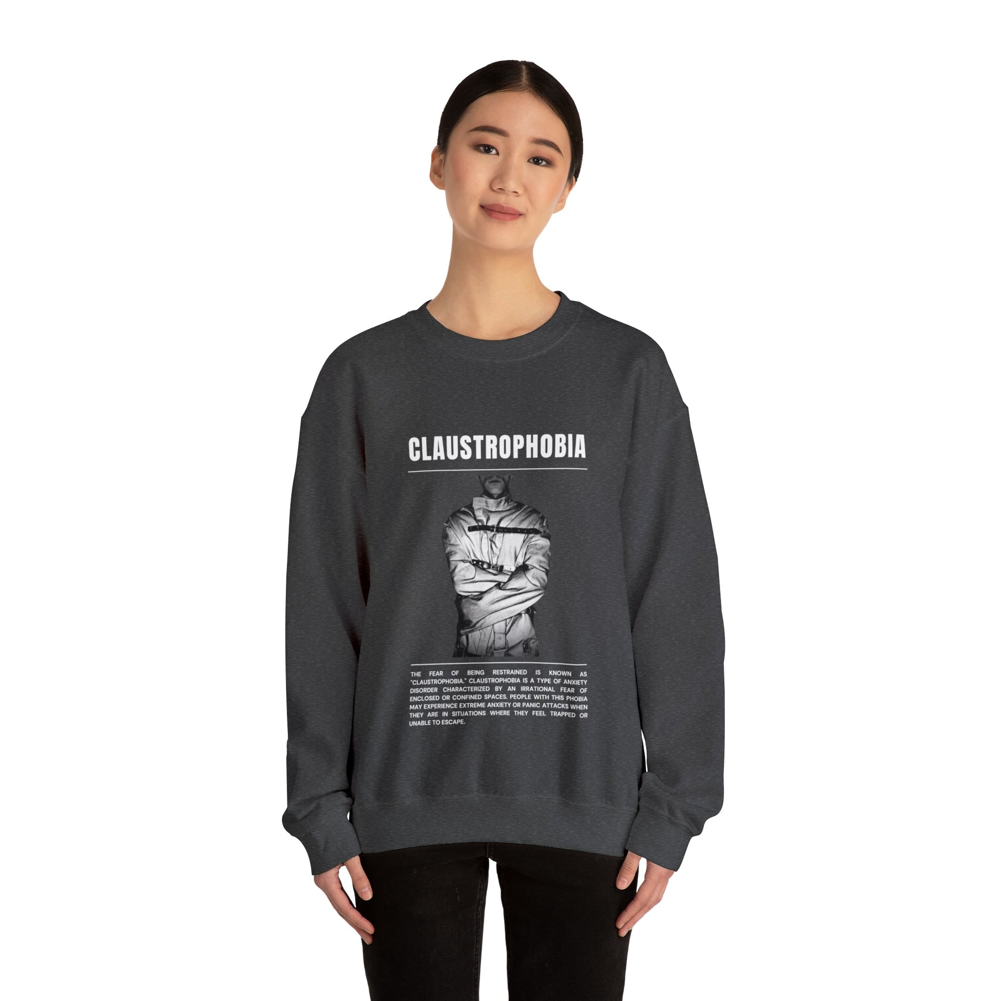 Claustrophobia Fear of Restraint Halloween Sweatshirt - BRAZEN BUY thsirt shirt