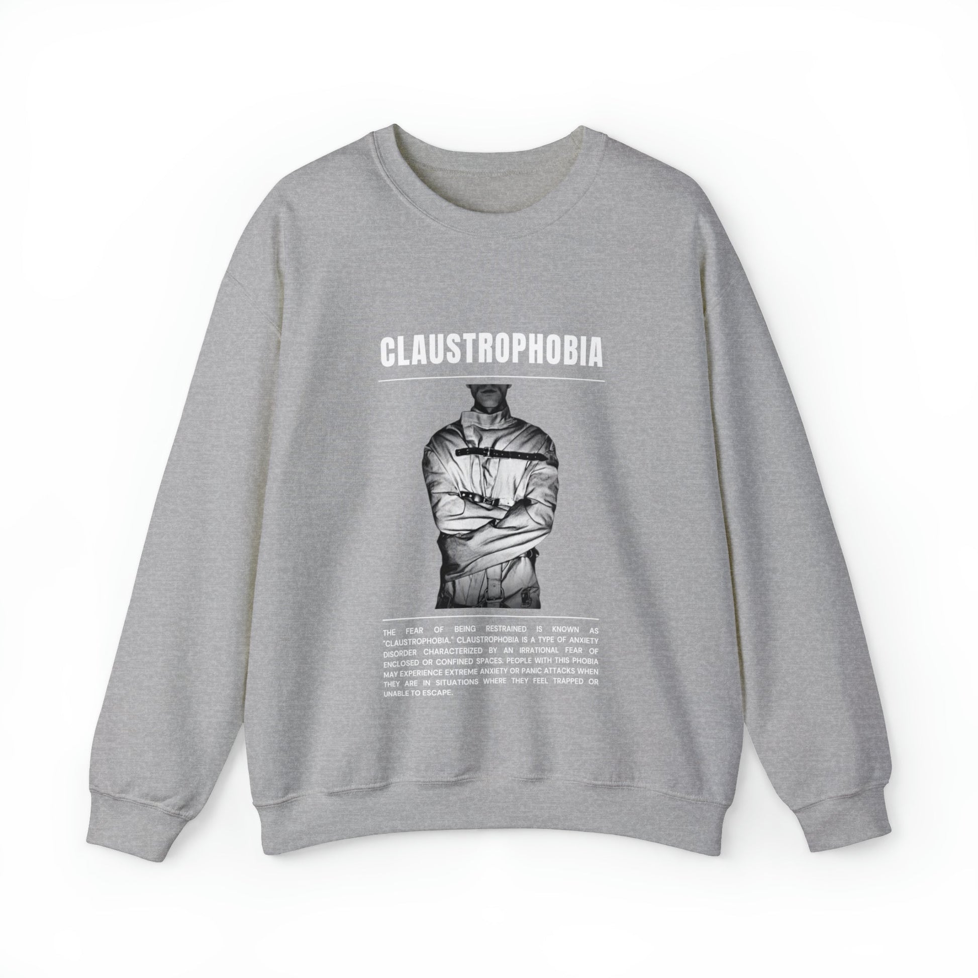 Claustrophobia Fear of Restraint Halloween Sweatshirt - BRAZEN BUY thsirt shirt