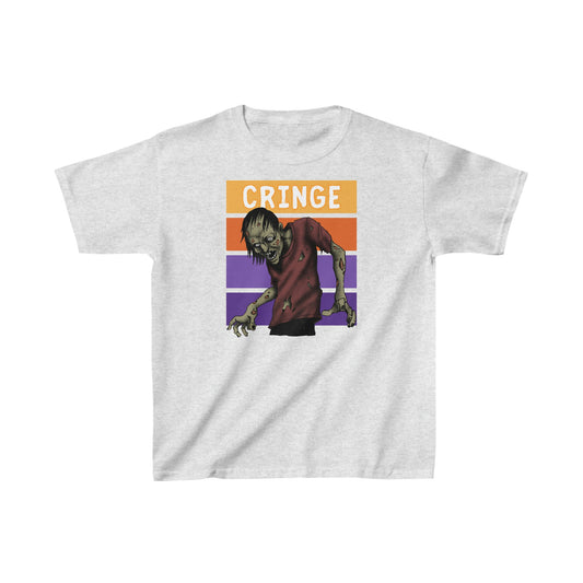 Cringe Zombie Halloween Kids Tee - BRAZEN BUY thsirt shirt