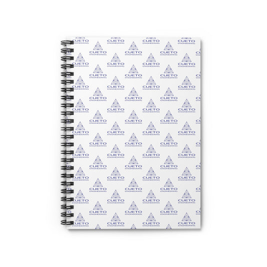 Cueto Engineering Spiral Notebook - Ruled Line - BRAZEN BUY thsirt shirt