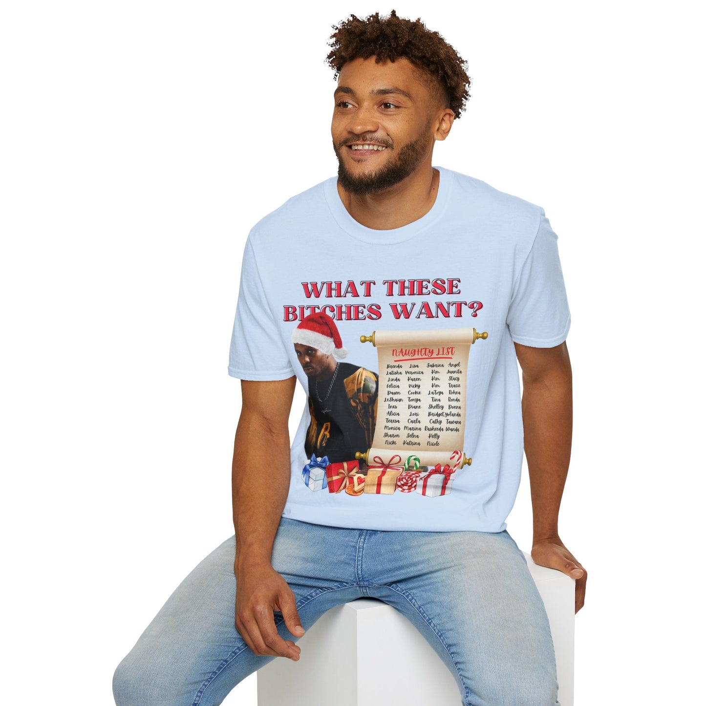DMX What These Bitches Want? Christmas Unisex Shirt - BRAZEN BUY thsirt shirt