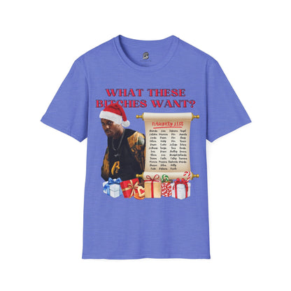 DMX What These Bitches Want? Christmas Unisex Shirt - BRAZEN BUY thsirt shirt