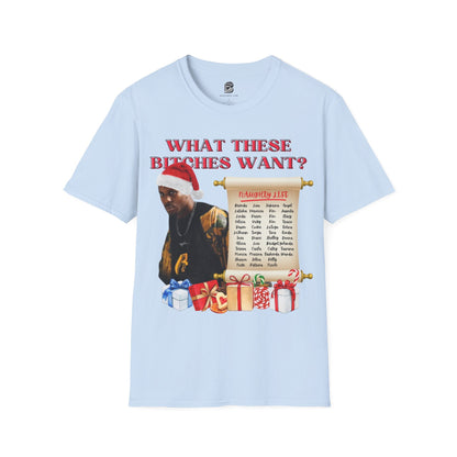 DMX What These Bitches Want? Christmas Unisex Shirt - BRAZEN BUY thsirt shirt