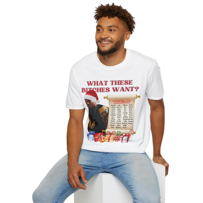 DMX What These Bitches Want? Christmas Unisex Shirt - BRAZEN BUY thsirt shirt