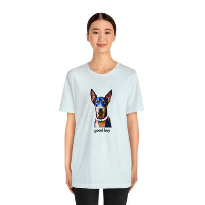 Doberman Good Boy T-Shirt - BRAZEN BUY thsirt shirt
