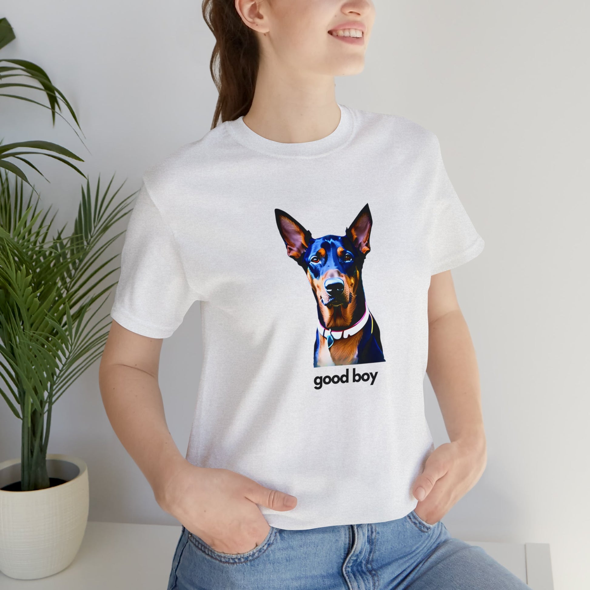 Doberman Good Boy T-Shirt - BRAZEN BUY thsirt shirt