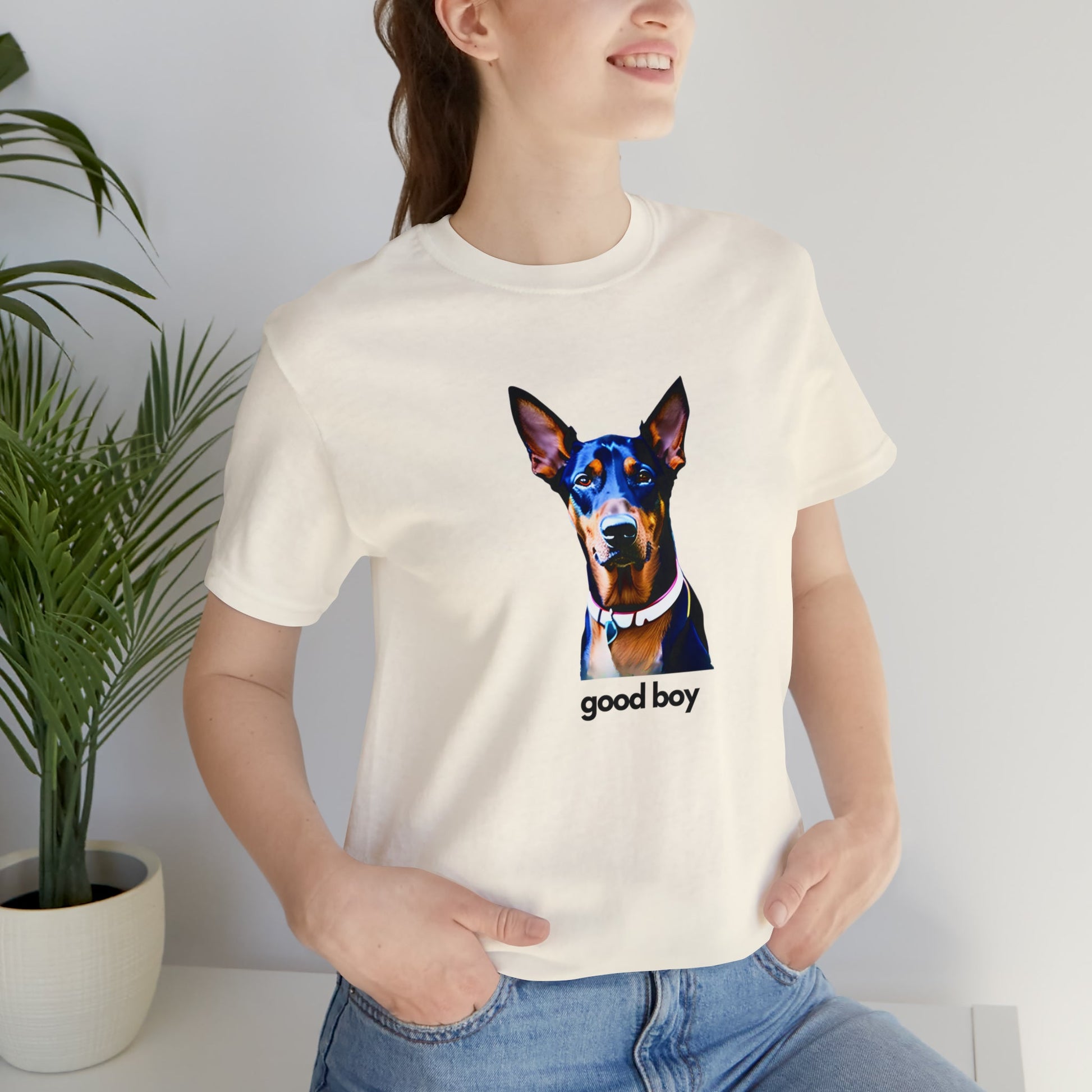 Doberman Good Boy T-Shirt - BRAZEN BUY thsirt shirt