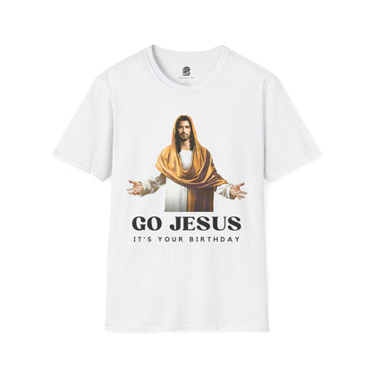 Go Jesus, It's Your Birthday Christmas Unisex Shirt - BRAZEN BUY thsirt shirt