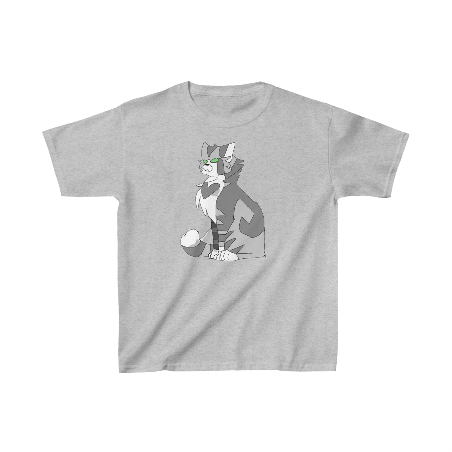 Gray Tabby Kids Tee - BRAZEN BUY thsirt shirt