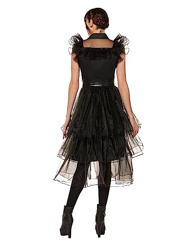 Halloween Wednesday Addams Dance Dress – BRAZEN BUY Halloween Wednesday Addams Dance Dress – BRAZEN BUY
