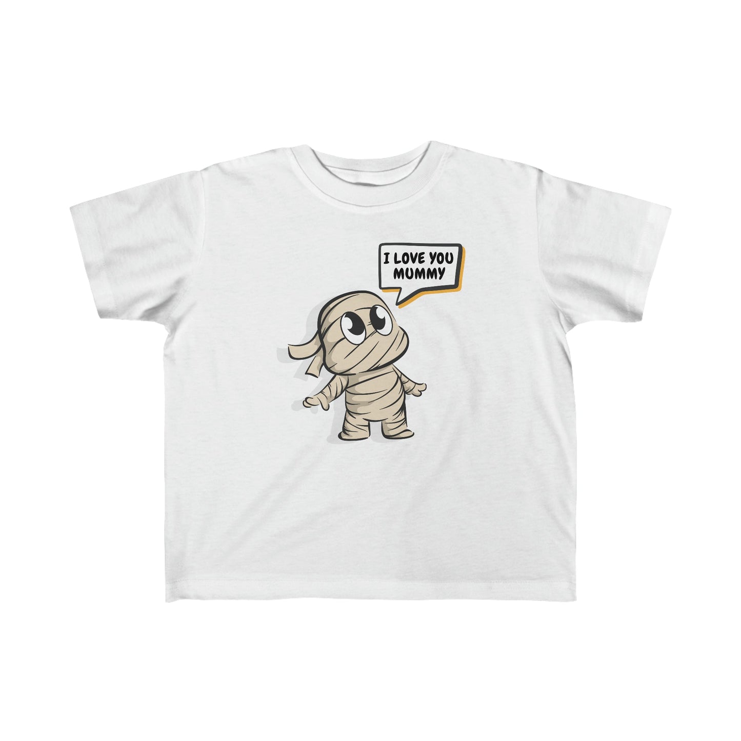 I Love You Mummy Halloween Toddler Tee - BRAZEN BUY thsirt shirt