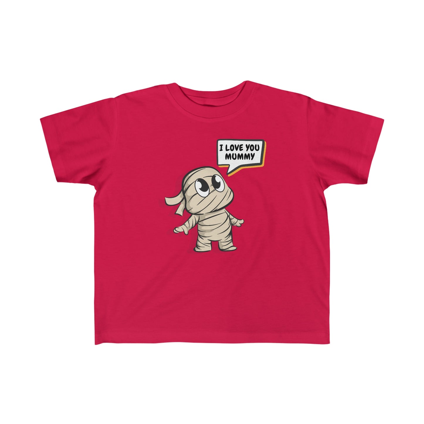 I Love You Mummy Halloween Toddler Tee - BRAZEN BUY thsirt shirt