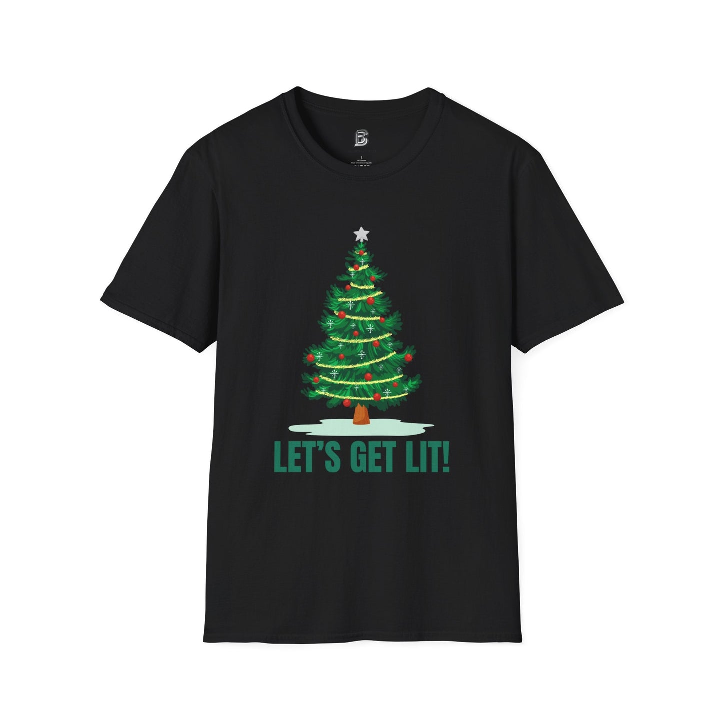 Let's Get Lit Christmas Unisex Shirt - BRAZEN BUY thsirt shirt