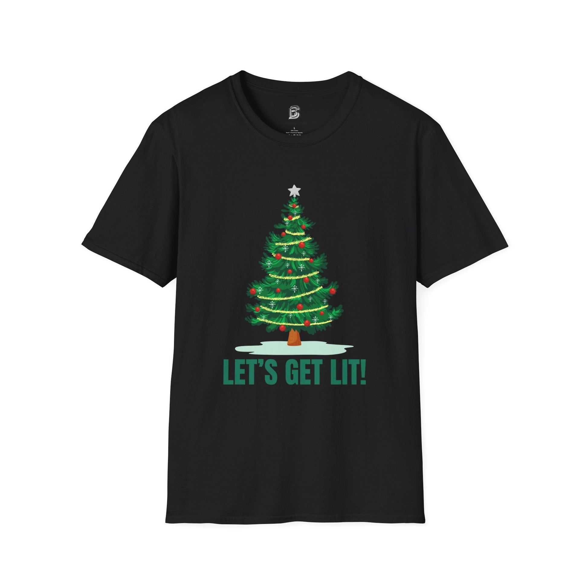 Let's Get Lit Christmas Unisex Shirt - BRAZEN BUY thsirt shirt