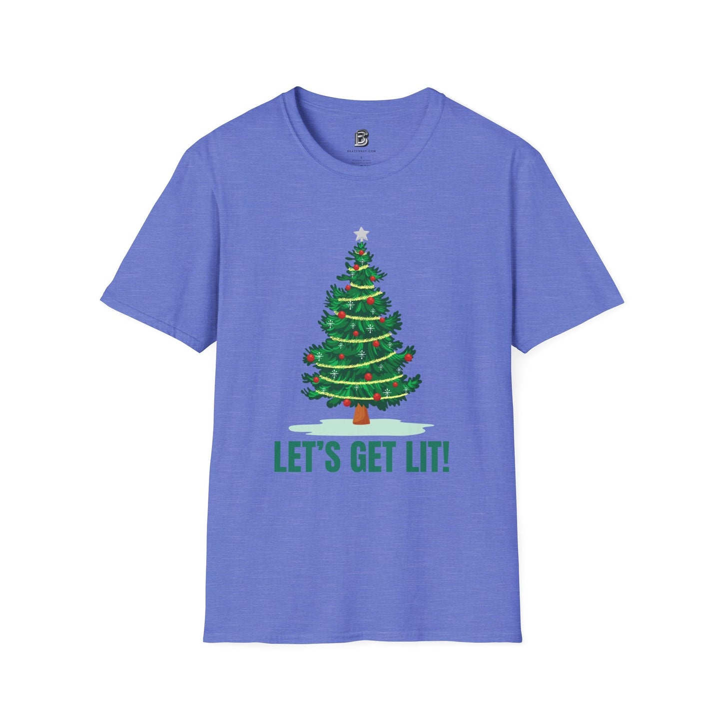 Let's Get Lit Christmas Unisex Shirt - BRAZEN BUY thsirt shirt