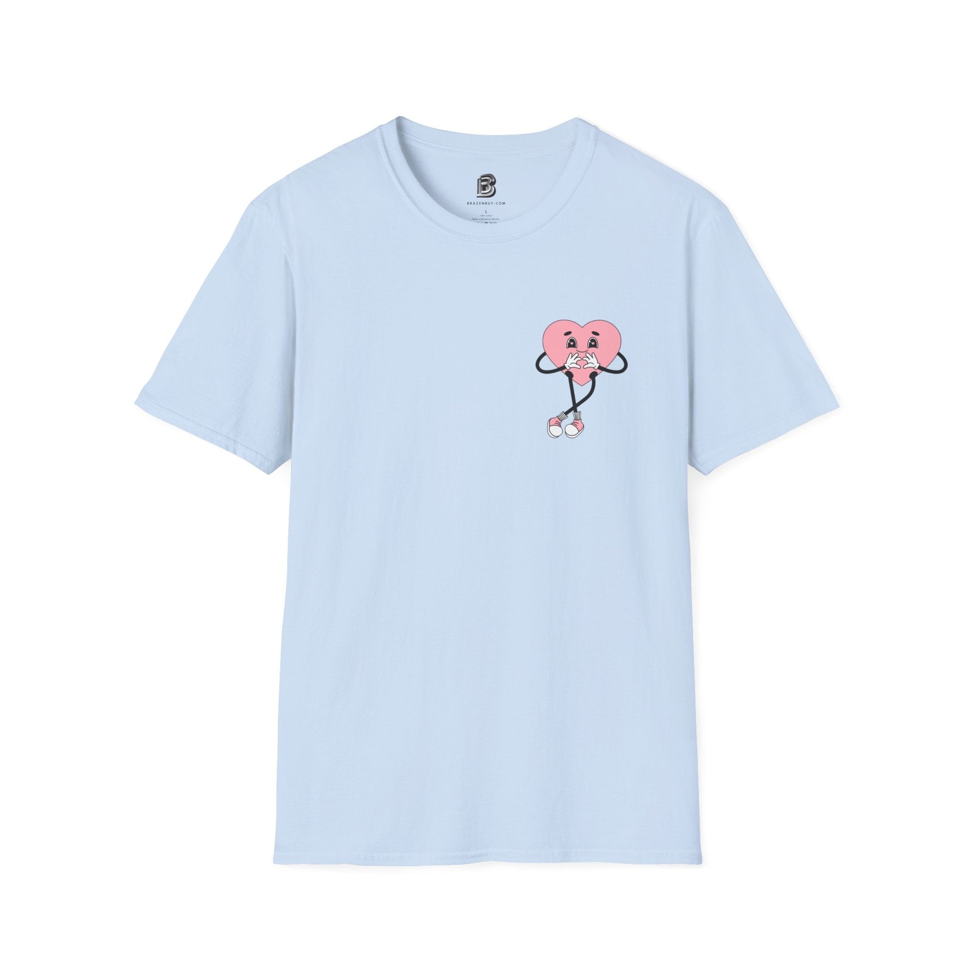 Love Heart Valentine Unisex Shirt - BRAZEN BUY thsirt shirt