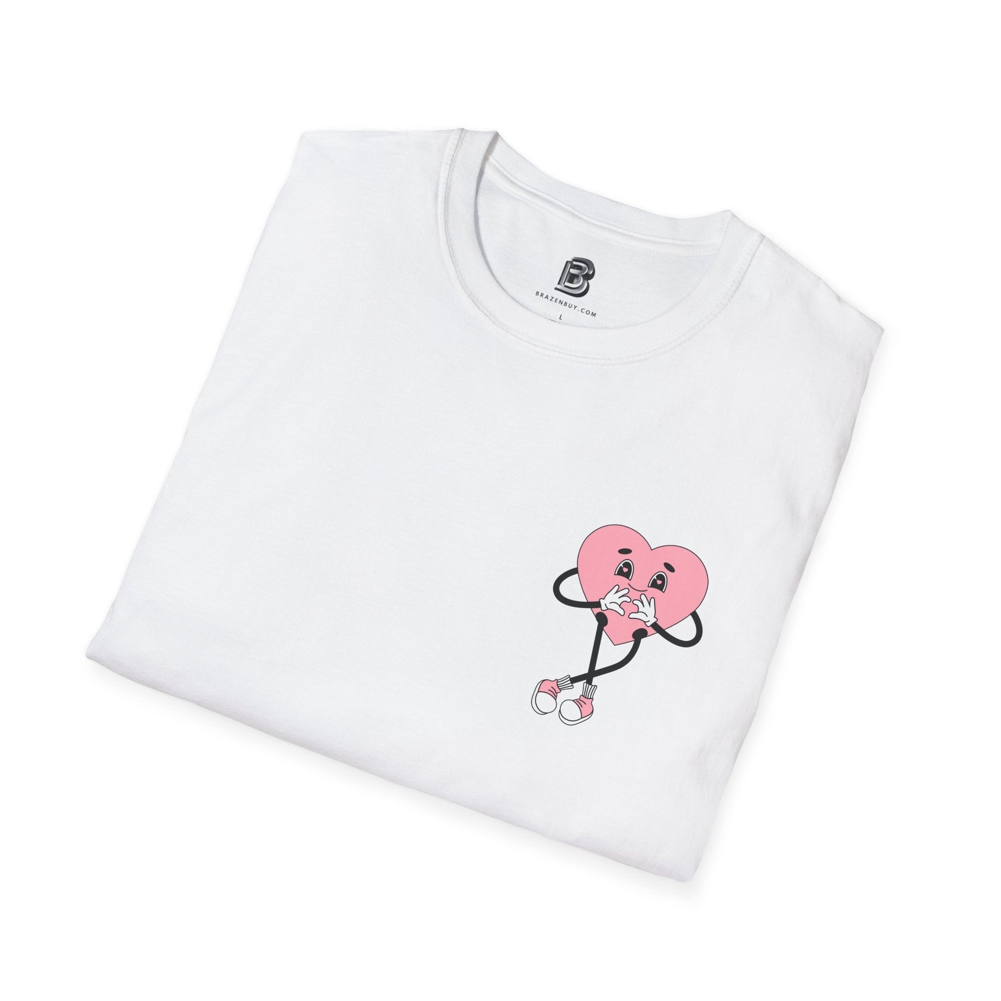 Love Heart Valentine Unisex Shirt - BRAZEN BUY thsirt shirt