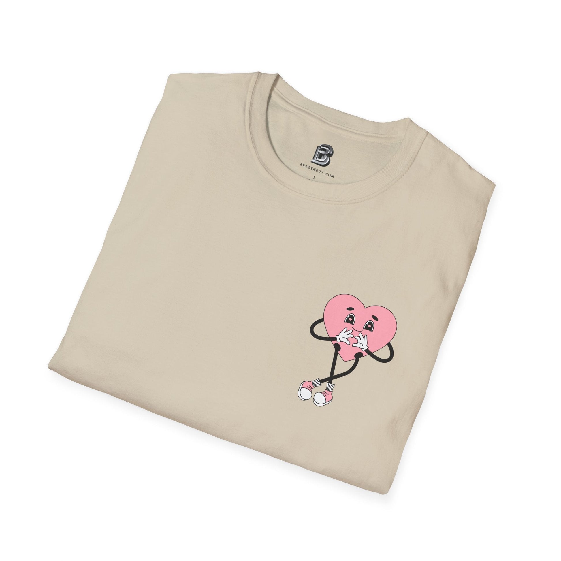 Love Heart Valentine Unisex Shirt - BRAZEN BUY thsirt shirt