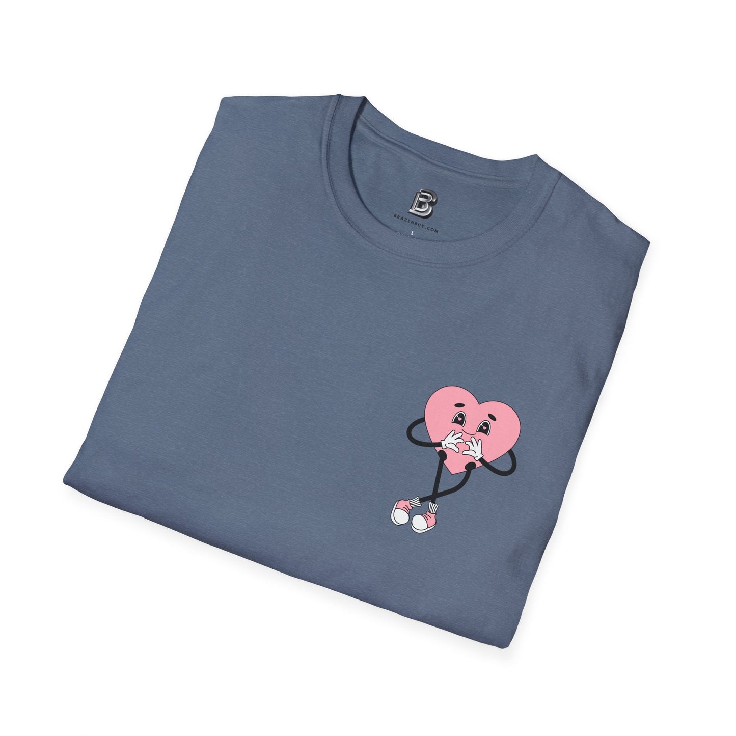 Love Heart Valentine Unisex Shirt - BRAZEN BUY thsirt shirt