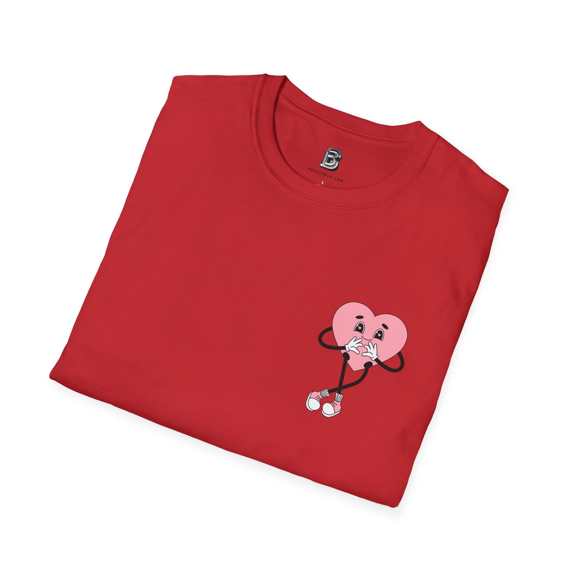 Love Heart Valentine Unisex Shirt - BRAZEN BUY thsirt shirt