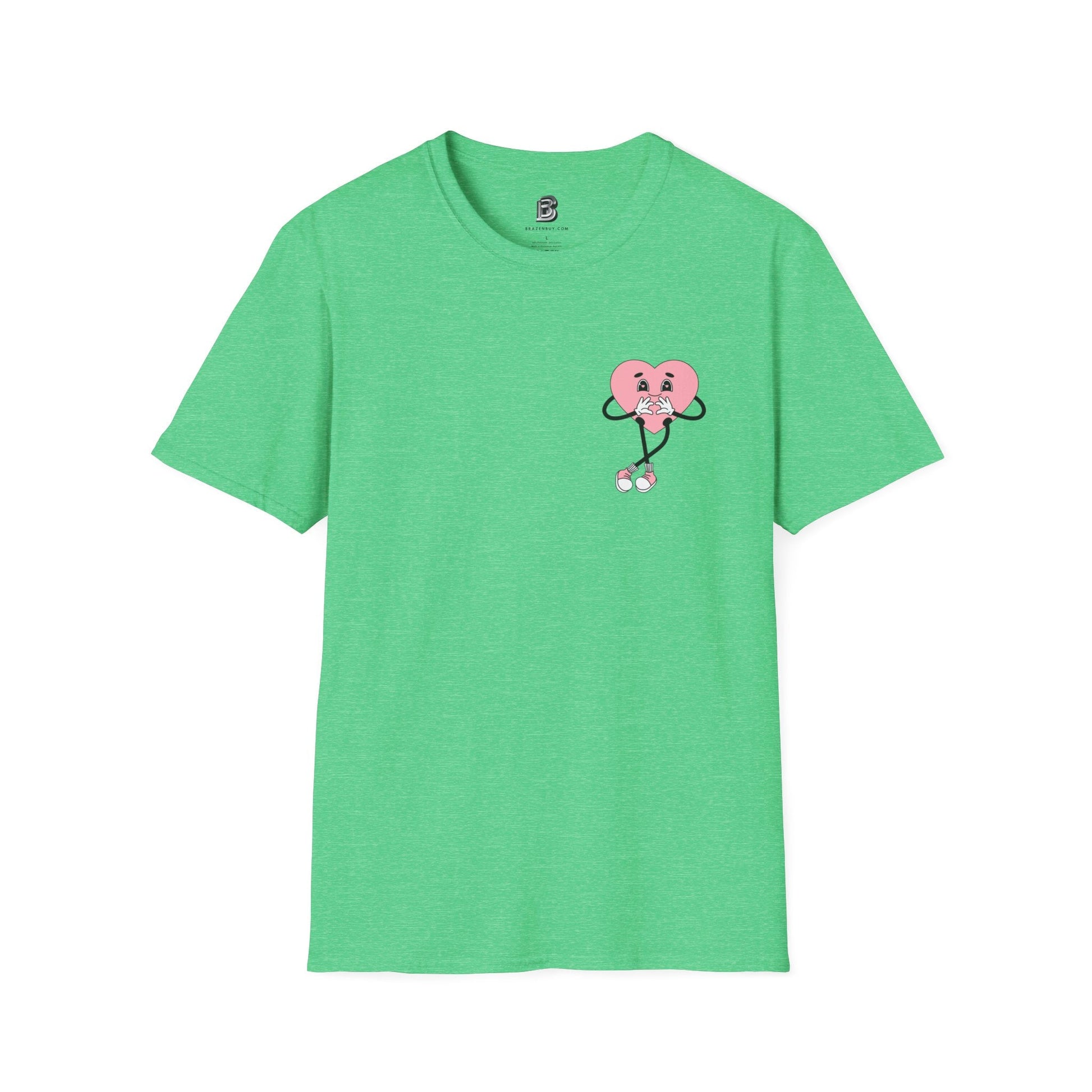 Love Heart Valentine Unisex Shirt - BRAZEN BUY thsirt shirt