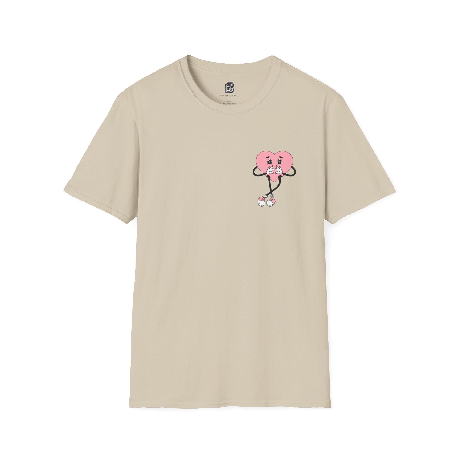 Love Heart Valentine Unisex Shirt - BRAZEN BUY thsirt shirt