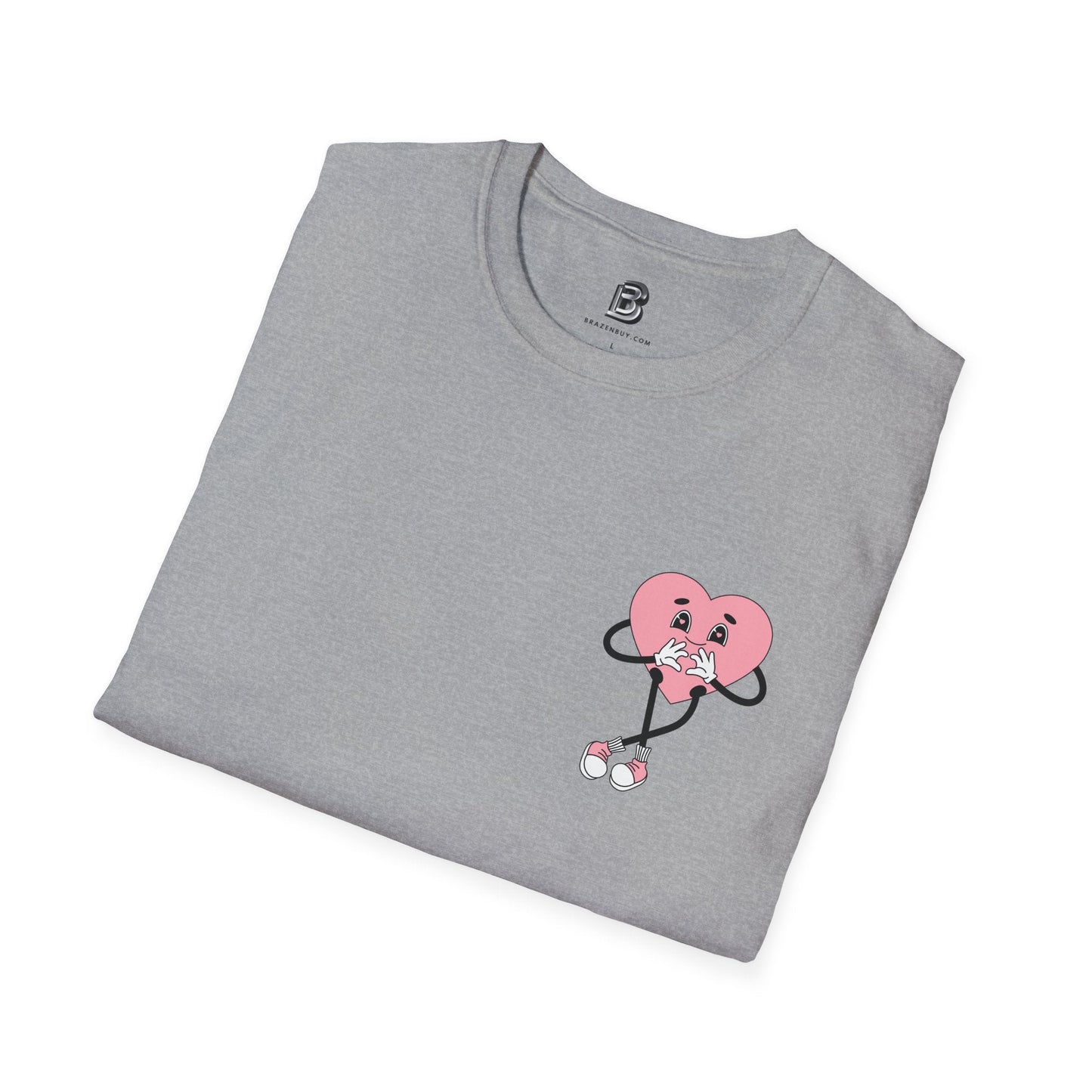 Love Heart Valentine Unisex Shirt - BRAZEN BUY thsirt shirt