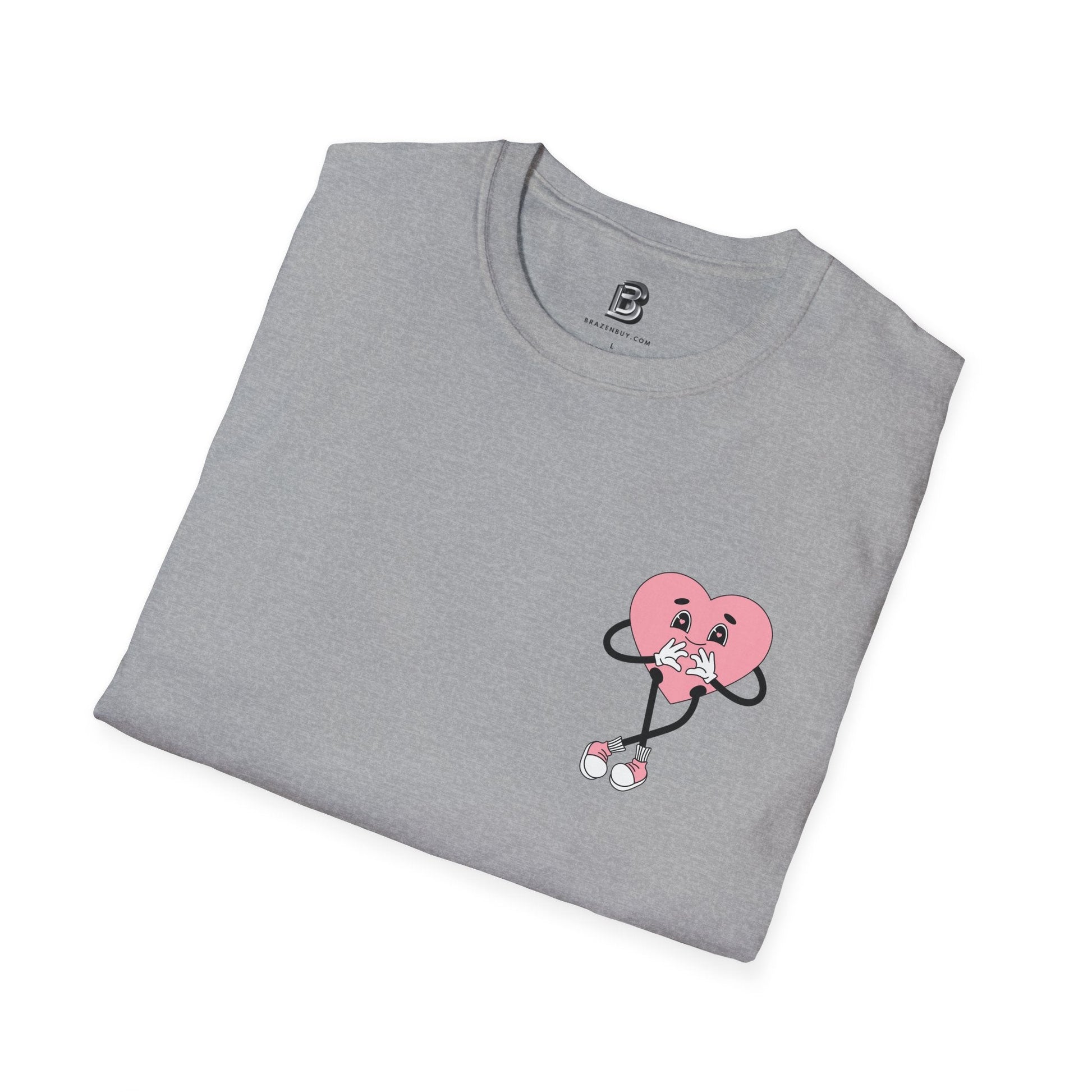 Love Heart Valentine Unisex Shirt - BRAZEN BUY thsirt shirt